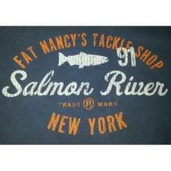Fat Nancy's Tackle Shop Apparel Fat Nancy's Salmon River Trade Mark T-Shirt