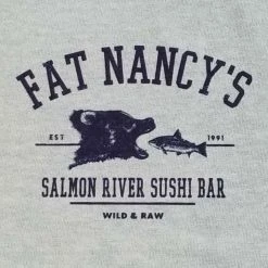 Fat Nancy's Tackle Shop Fat Nancy's Bear And Fish T-Shirt Apparel