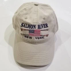Fat Nancy's Tackle Shop Salmon River Flag Hat