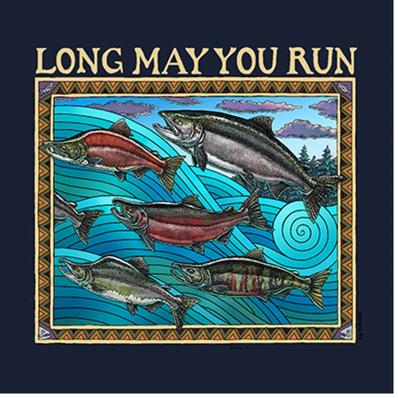 Fat Nancy's Tackle Shop Apparel Long May You Run T-Shirt