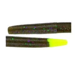 Plastic Bait Gary Yamamoto 5" Green Pumpkin W/ Chartreuse Tail Yamasenko