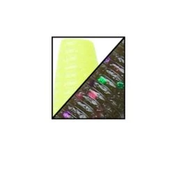 Plastic Bait Gary Yamamoto 5" Green Pumpkin W/ Chartreuse Tail Yamasenko