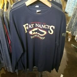 Fat Nancy's Tackle Shop Long Sleeve Property Of Fat Nancy's Shirt Apparel