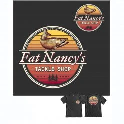 Fat Nancy's Tackle Shop Fat Nancy's Salmon/Pines T-Shirt Featured Products