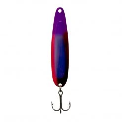 Michigan Stinger Spoon Pooh Purple Blue UV Lures