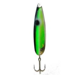 Michigan Stinger Spoon Gator Green UV Lures