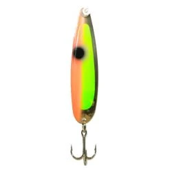 Michigan Stinger Spoon Tuxedo Orange Yellow UV Lures