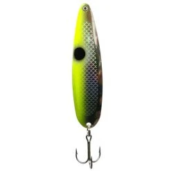 Michigan Stinger Spoon Tuxedo Yellow Lures