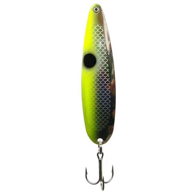 Michigan Stinger Spoon Tuxedo Yellow Lures