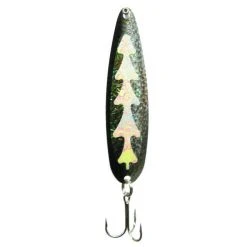 Michigan Stinger Spoon Black Wiggle