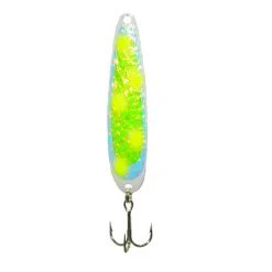 Michigan Stinger Spoon Yellow Frost UV Lures