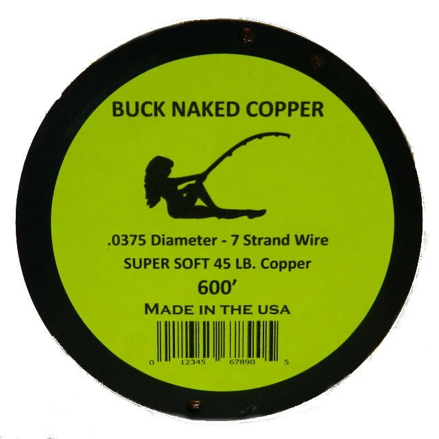 Fat Nancy's Tackle Shop Buck Naked Copper Wire Line