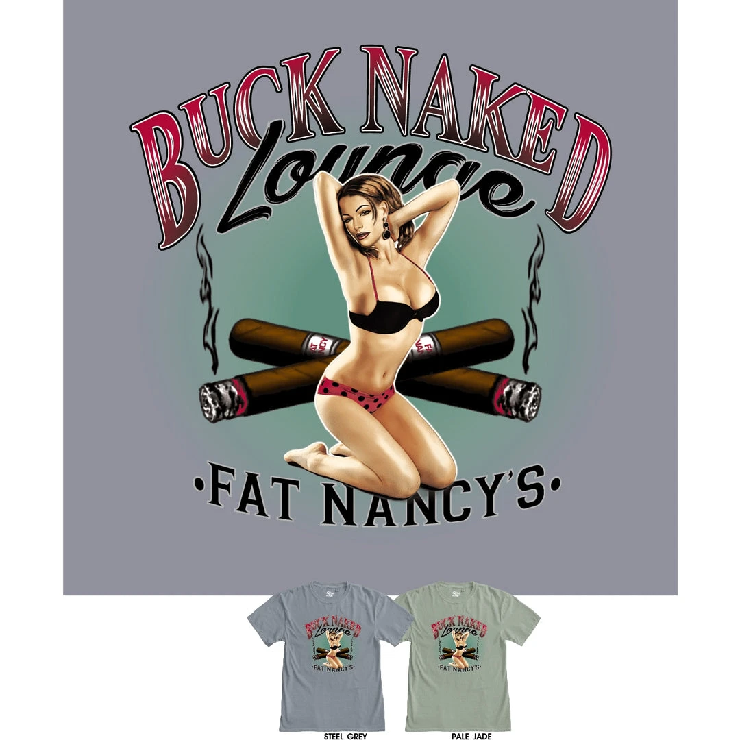 Fat Nancy's Tackle Shop Apparel Fat Nancy's Taproom Cigars T-Shirt
