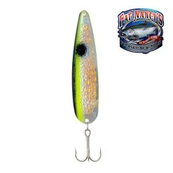 Michigan Stinger Spoon Gator Chartreuse Crushed UV Lures
