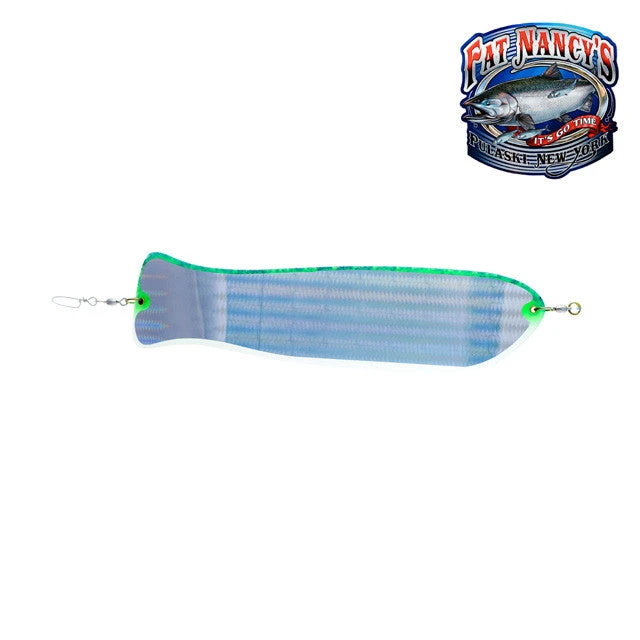O'Ki Tackle Kingfisher II - Magna Glow Green Gator Lures