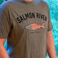 Fat Nancy's Tackle Shop Salmon River New York T-Shirt