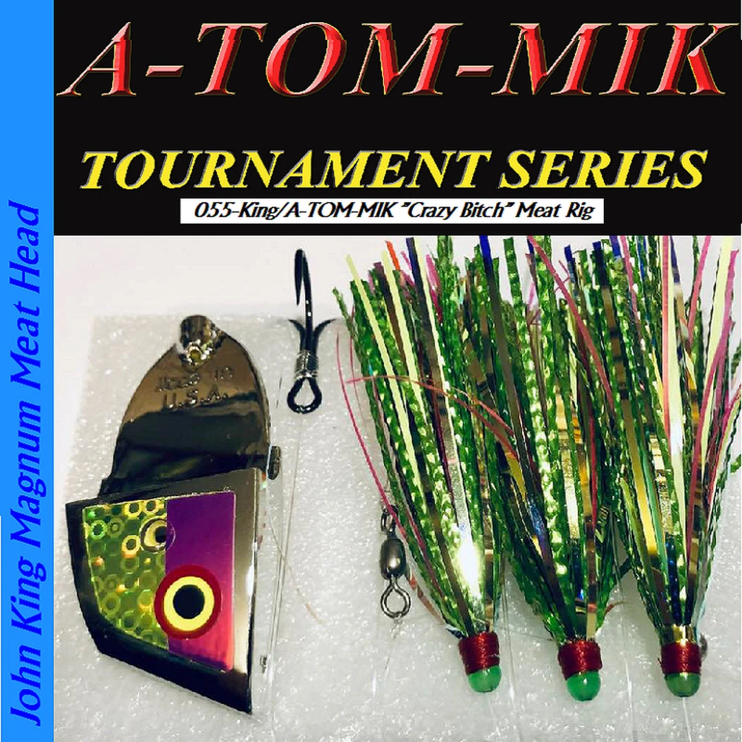 Lures A-TOM-MIK 010-King-055/ Crazy Bitch Meat Rig