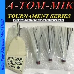 Lures A-TOM-MIK 010-King-023/Double Glo Cow Meat Rig