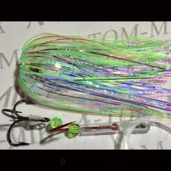 A-TOM-MIK Tournament Live Series Trolling Flies L204 Pearl Lime Live Lures