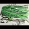 A-TOM-MIK Tournament Live Series Trolling Flies L205 Green Crinkle Lime Live Lures