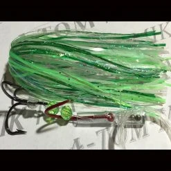 A-TOM-MIK Tournament Live Series Trolling Flies L205 Green Crinkle Lime Live Lures