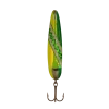 Michigan Stinger Spoon Green Dolphin Yellow UV Lures