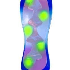 Lures Michigan Stinger Sidekick Flasher Blue Jeans Chartreuse Dots