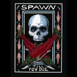 Fat Nancy's Tackle Shop Apparel SPAWN TILL YOU DIE (COLOR)T-Shirt