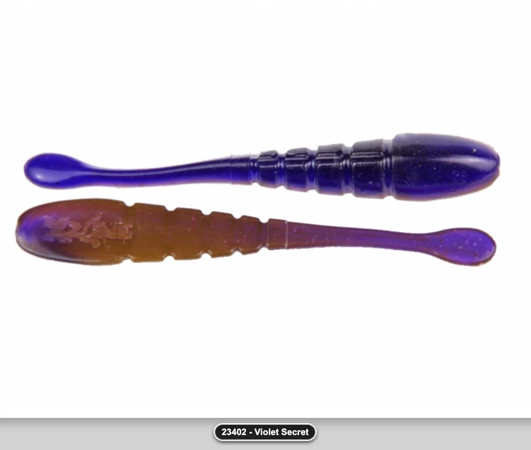 Plastic Bait X Zone Pro Series Finesse Slammer - 3.25" (10 Pack)