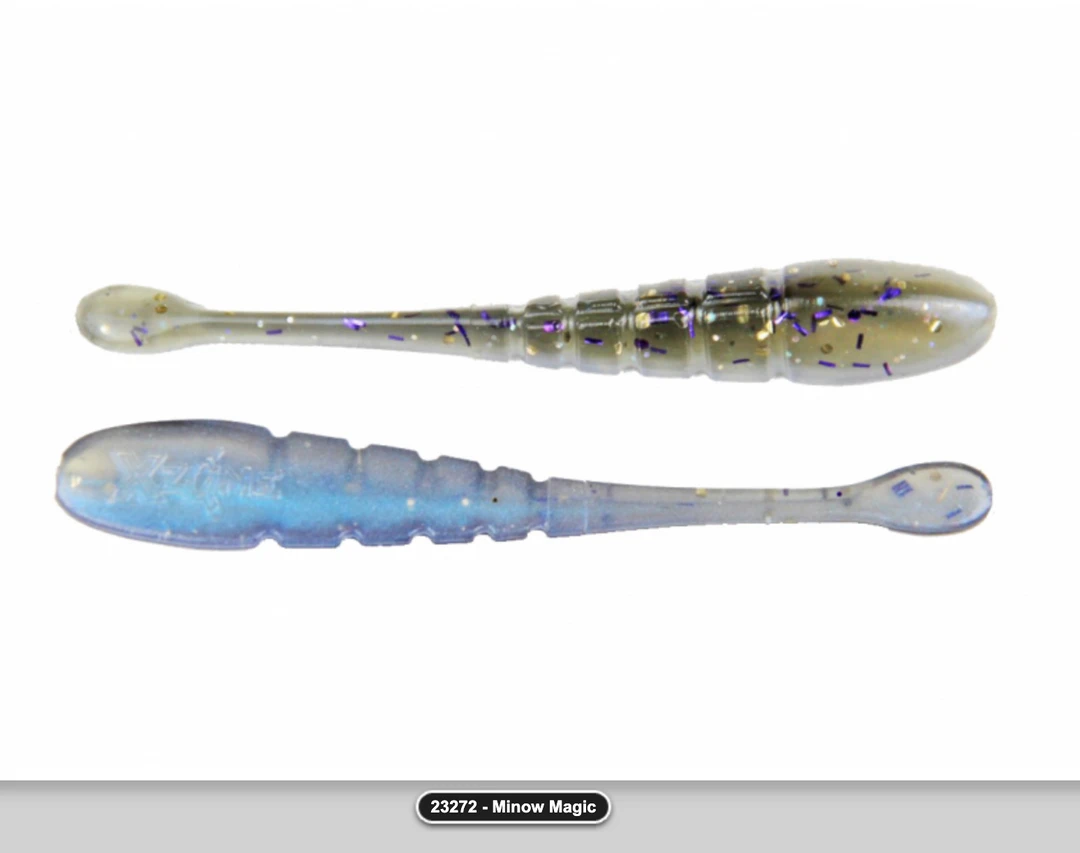 Plastic Bait X Zone Pro Series Finesse Slammer - 3.25" (10 Pack)