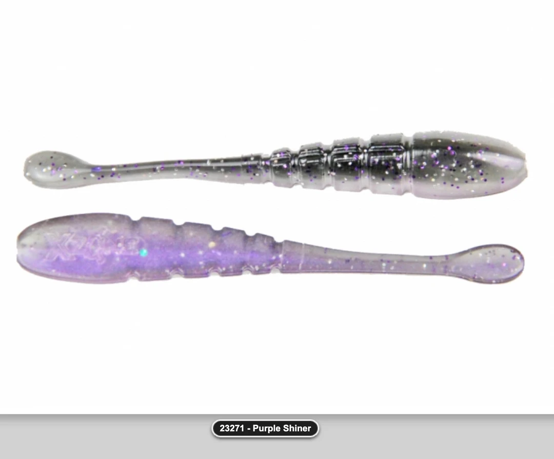 Plastic Bait X Zone Pro Series Finesse Slammer - 3.25" (10 Pack)