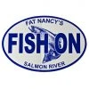 Fat Nancy's Tackle Shop Decals Fish On