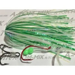 A-TOM-MIK Tournament Series Trolling Flies T041 Ultra Green Glow (Original Stock Version) (2003) Lures