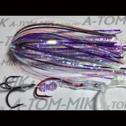 A-TOM-MIK Tournament Series Trolling Flies T151 Steven's Purple Mirage Lures