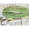 A-TOM-MIK Tournament Series Trolling Flies T427 Big Fin Glow Glitter (2017) Lures