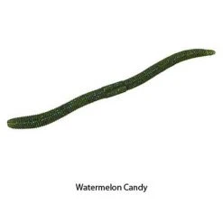 Jackall Flick Shake Worms Watermelon Candy Plastic Bait