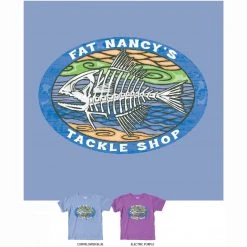 Fat Nancy's Tackle Shop Apparel Fat Nancy's Bonefish, Youth T-Shirt