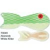 Dreamweaver Spin Doctor Flasher A-Tom-Mik White Killer Lures