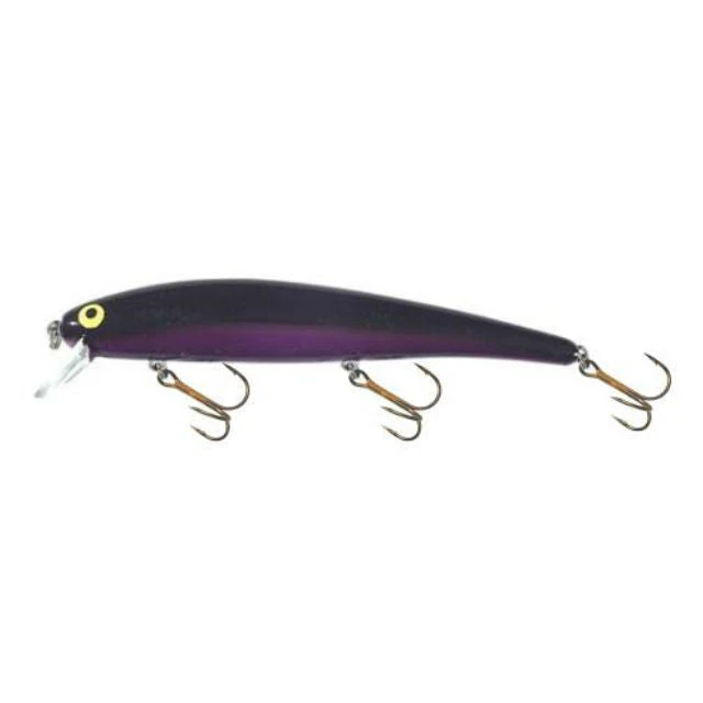 BOMBER LONG A PURPLE/BLACK Lures