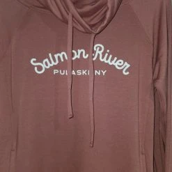 Fat Nancy's Tackle Shop Ladies Salmon River Turtleneck