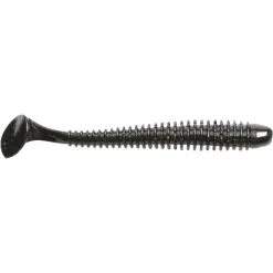 Plastic Bait Keitech Swing Impact 4" Black #001