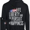 Fat Nancy's Tackle Shop Fat Nancy's Life Liberty Happiness Hoodie