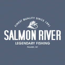 Fat Nancy's Tackle Shop Apparel Salmon River Legendary Fishing