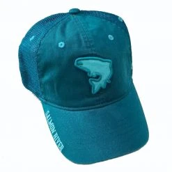 Fat Nancy's Tackle Shop Salmon River Hat With Jumping Fish Design