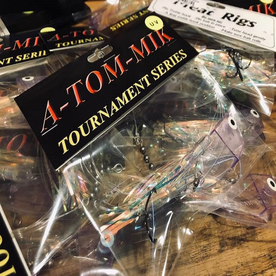 A-TOM-MIK ATR-050 Rhys/A-TOM-MIK Warship UV Meat Rig Lures